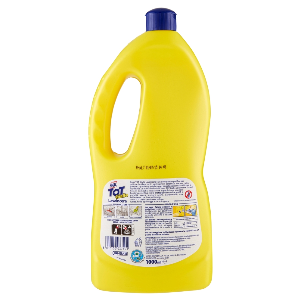 Smac Tot Giallo Lavaincera 1000 ml